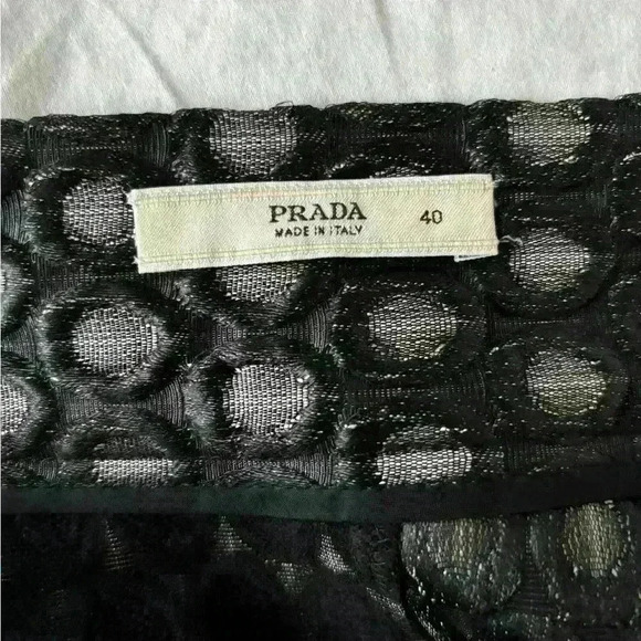 Vintage Prada Pencil Skirt, 2002 Collection by Miuccia Prada, Size 40 IT. - Picture 6 of 7